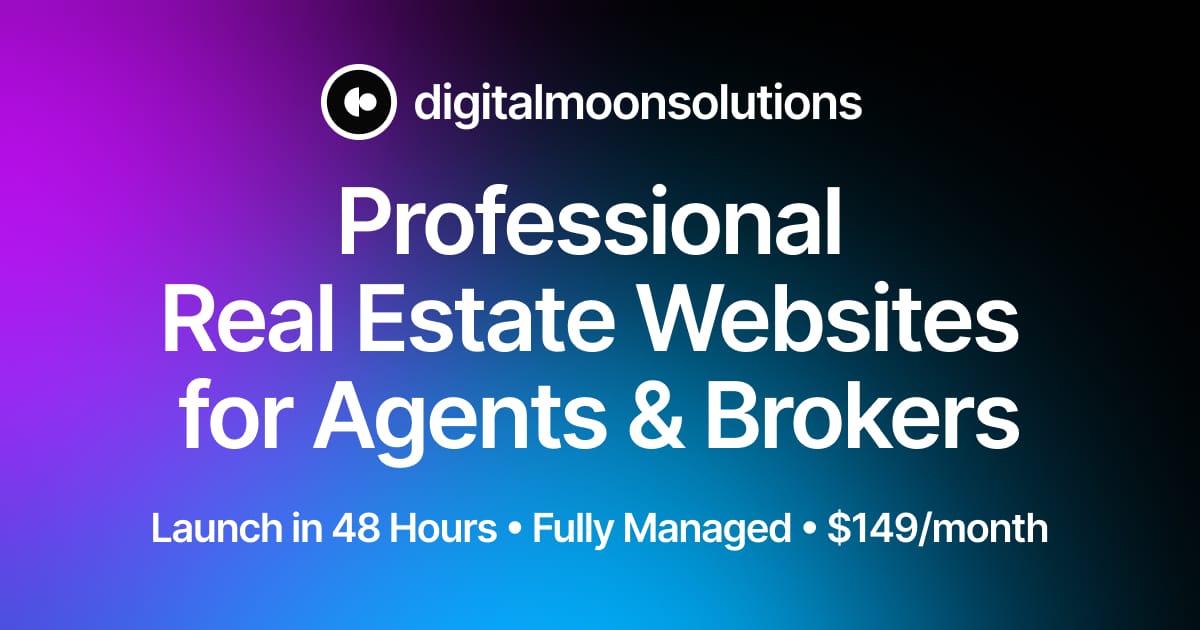 Digital Moon Solutions — Professional Real Estate Websites